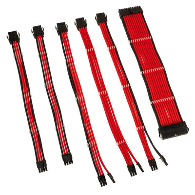 Kolink Core Adept Braided Cable Extension Kit - Red — image 1
