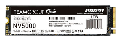 Team Group Drive SSD NV5000 1TB M.2 Pci Express 4.0 NVMe 3D Nand TM8FGM001T0C101 — image 1