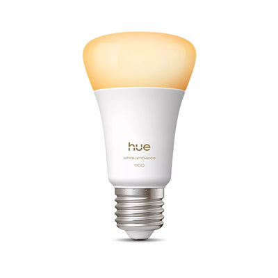 Philips Hue White Ambiance 1100 Bulb LED Forma: A19 E27 8.1W (equivalente 75W) Clase D Light White Caliente a — image 1