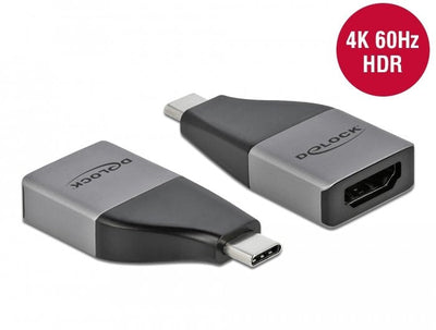 Delock USB Type-c Adapter a HDMI DP Alt Mode 4K 60HZ + Hdr - Kompaktes Design — image 1