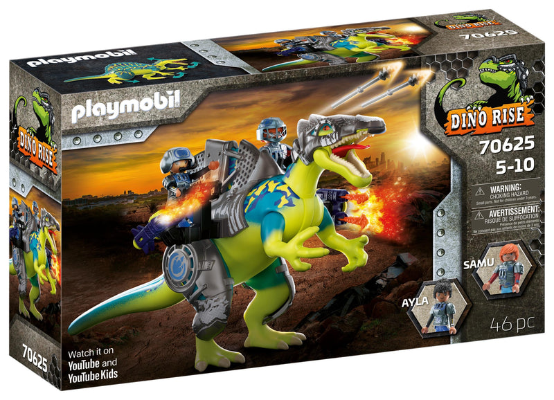 Playmobil 70625 Dino Rise Spinosaurio: Double Poder Defensa