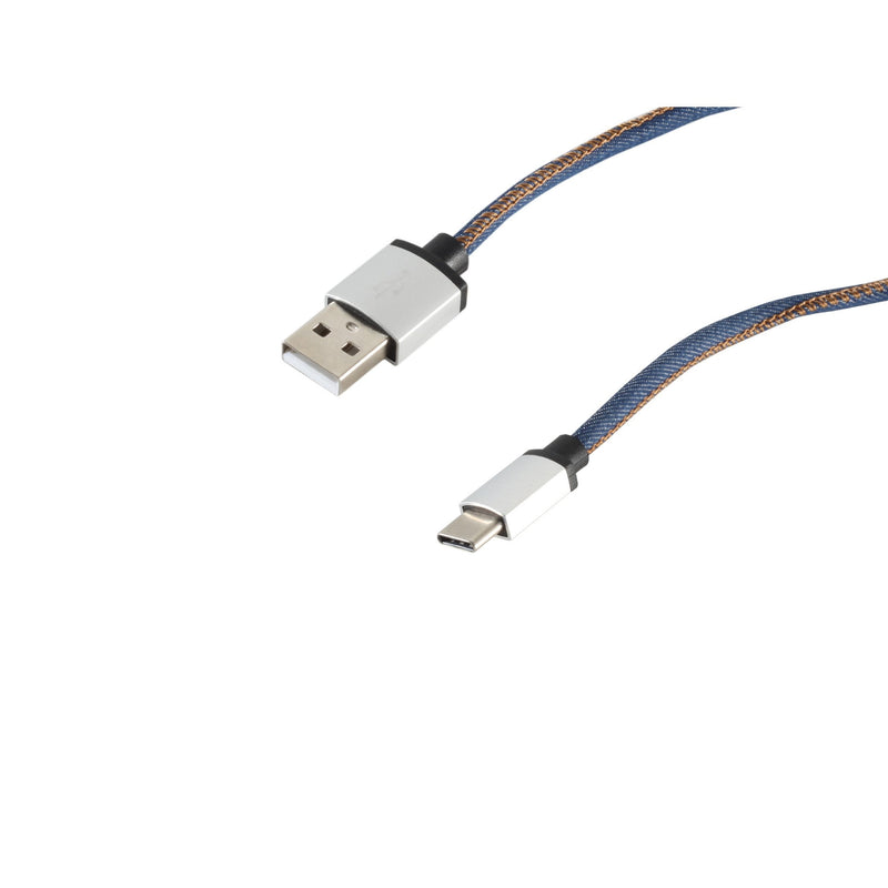 S-conn 14-50030 USB Cable 2M USB 2.0 USB a USB C Blue