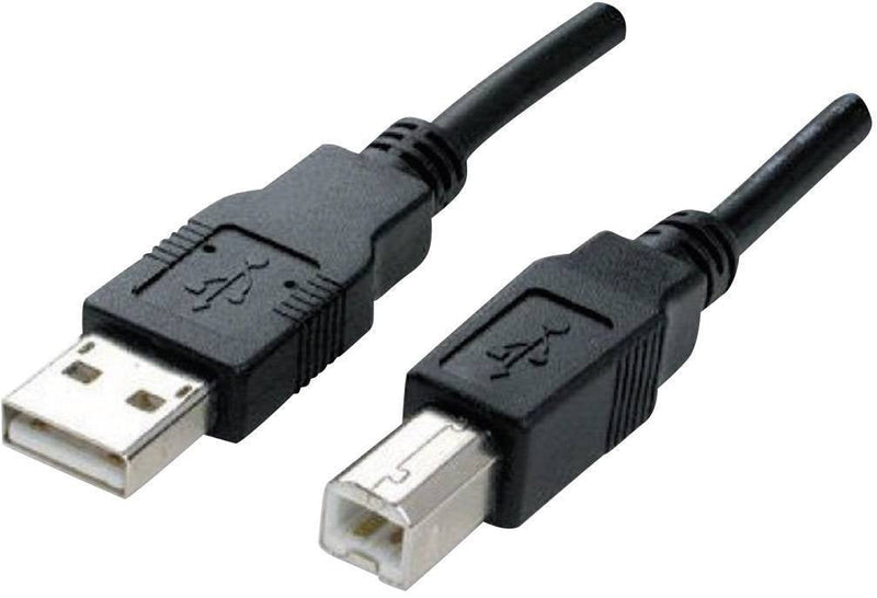 Manhattan USB Cable USB a/USB B 1.8M Male/Male Black