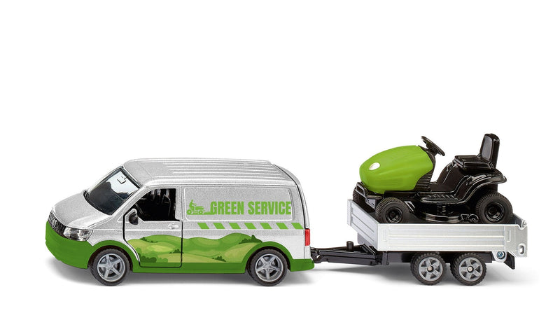 Siku Super Vw T6 With Rasentraktor 10200500000
