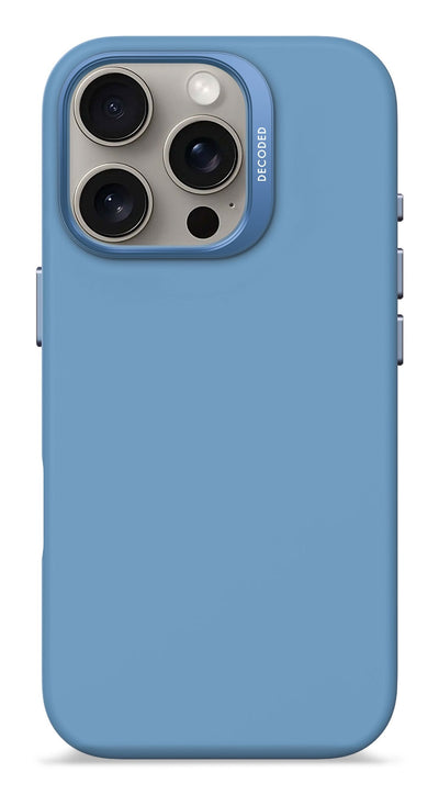 Decoded Silicone Case For Iphone 16 Pro 16CM (6.3) Blue — image 1