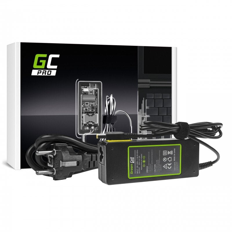 Charger Laptop Lenovo 20V 4.5A Rectangular Greencell AD39AP