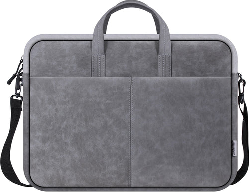 Bag Solid Leather 15,6 Pulgadas Grey — image 1