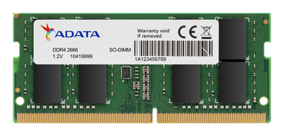ADATA RAM 4GB DDR4 2666MHZ So-dimm 19-19-19 — image 1