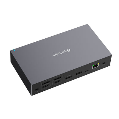 Verbatim USB-C Pro Dockingstation CDS-17 With HDMI/4K/RJ45/USB-A/USB-C/SD — image 1