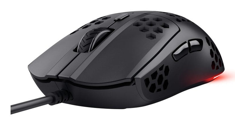 Trust Gxt 928 Helox Mouse Set Mano Derecha USB Type a Óptico 6400 DPI
