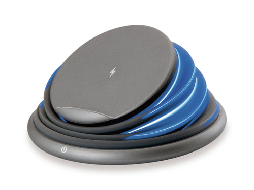 Conceptronic Charger Wireless Qi 10W Stand Foldable Grisâ GORGON02G — image 1