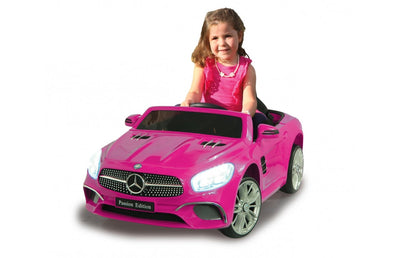 Jamara Ride-on Mercedes-benz Sl 400, Vehículo Children Pink 12V — image 1