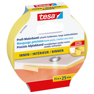 Tesa 56270 25M Tape Pintor Apto Uso Indoor Paper Yellow — image 1