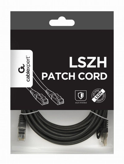 Gembird Network Cable RJ45, CAT.6A, FTP, Lszh, 5M, Black — image 1