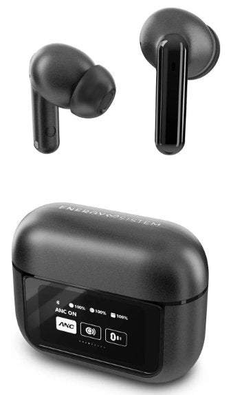 Energy Sistem Headphones Display Anc Graphite Tw