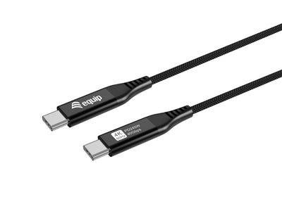 Equip USB Cable -C4.0-C Slim PD240W M 1.20M Black — image 1