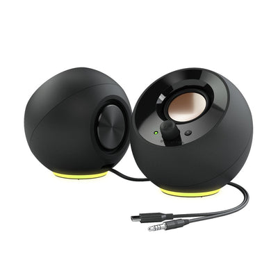 Speaker PC Creative Pebble Se, Black Usb-c, Jack, Iluminación RGB 51MF1725AA000 — image 1