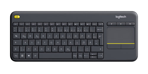 Logitech Keyboard German K400 Plus TV RF Wireless Qwertz Black — image 1