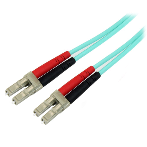 StarTech.com 10M (30FT) Lc/Upc To Lc/Upc OM3 Multimode Fiber Optic Cable Full Duplex 50/125Â?M Zipcord Fiber C — image 1