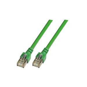 Efb RJ45 Network Cable Sf UTP, CAT.5E, Pvc, Cca, 2M, Green — image 1