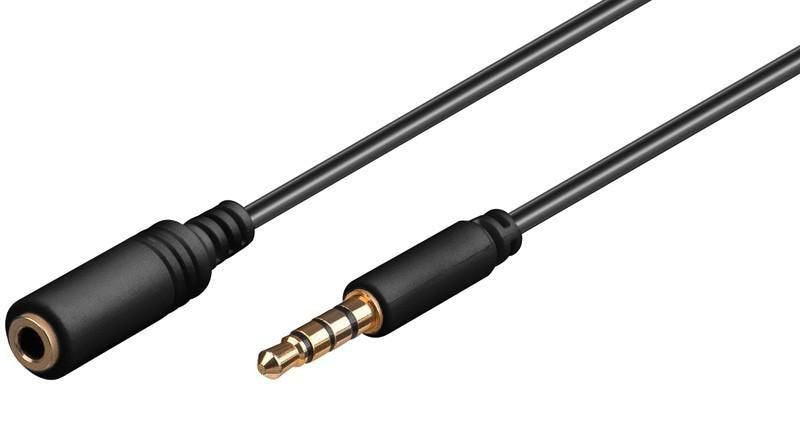 Microconnect IPOD005B Cable Audio 3M 3,5MM Black