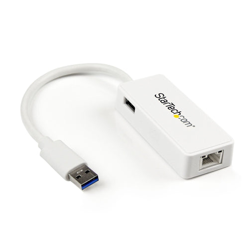 StarTech.com Adapter Network Card Nic External USB 3.0 1 Port Gigabit Ethernet RJ45 And 1 Port USB Super Speed — image 1
