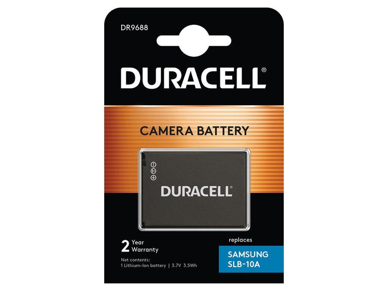 Duracell DR9688 Battery Camera/Writer Ión Litio 950MAH Samsung SLB-10A DR9688