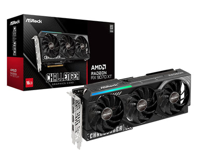 Asrock Graphics Card Challenger RX9070XT 16GB — image 1