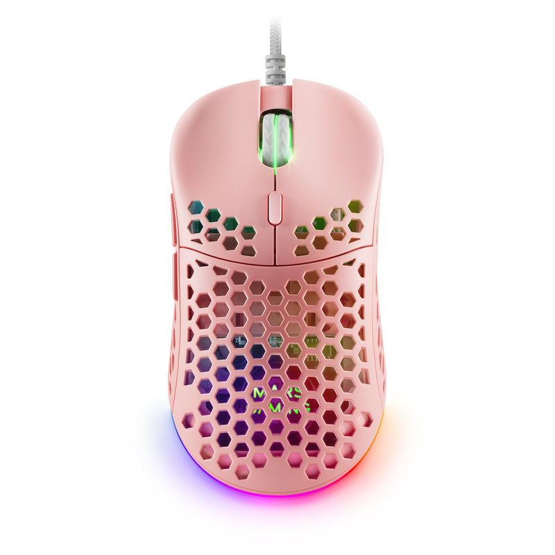 Mars Gaming Mouse Optico MM55 Pink