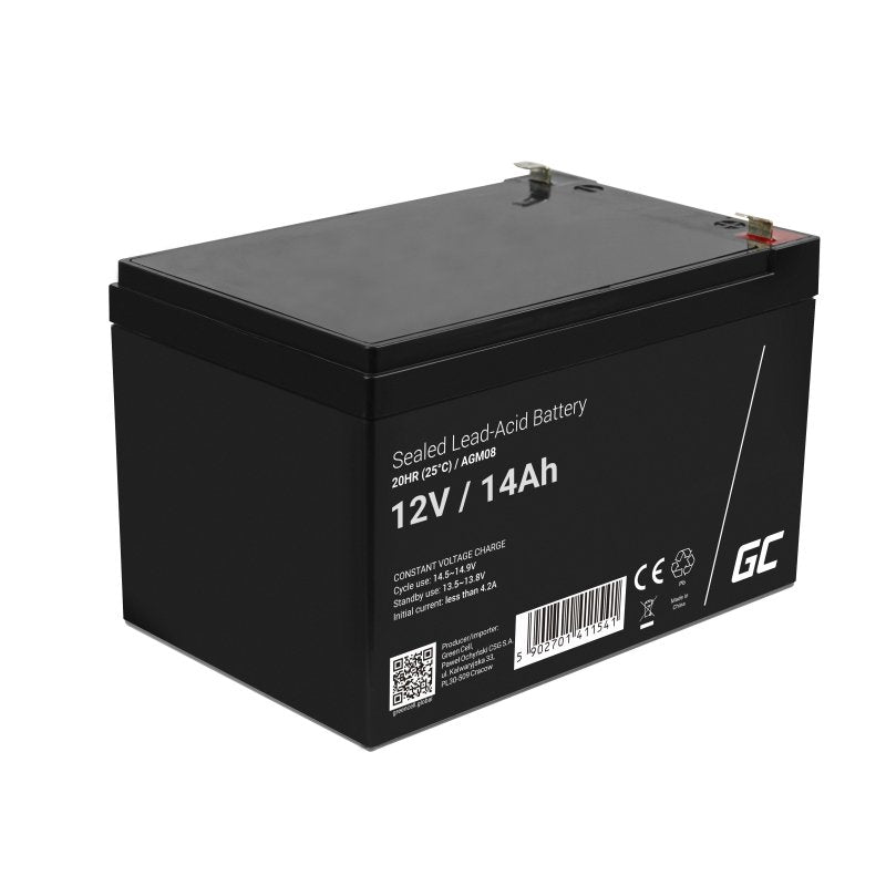 Green Cell Battery Agm 12V14AH
