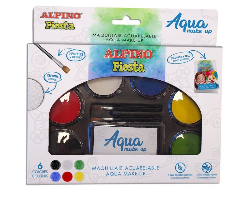 Alpino Makeup Paleta Acuarelable Aqua Make-up C/Surtidos