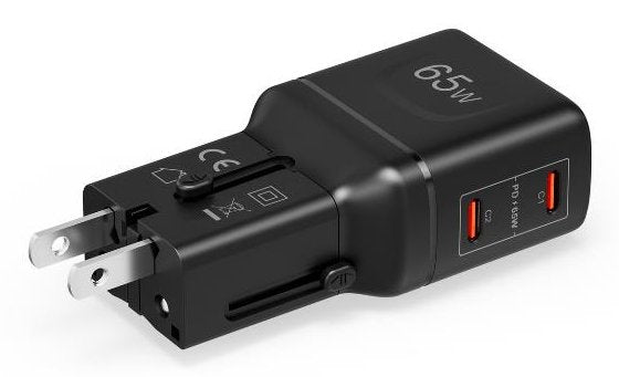 Celly MULTIPLUGSL65W Charger Dispositivo Mobile Phone Headphones Smartphone, Tableta Black Power Alterna Charg