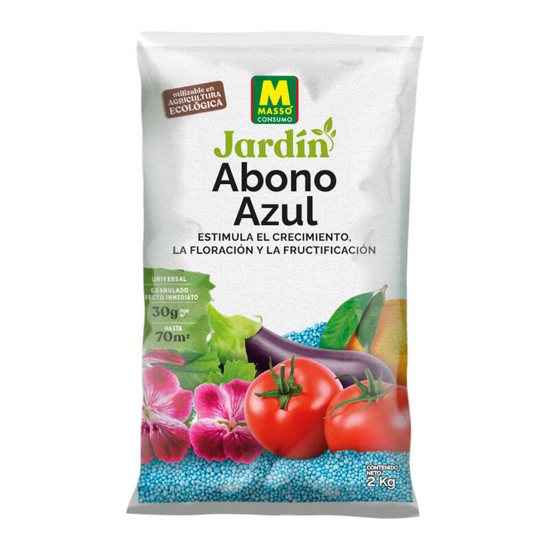 Fertiliser Blue 2KG Bag