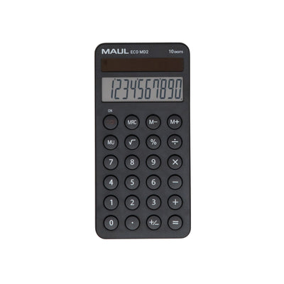 Maul Calculator Eco Md 2 Calculator Solar With 10 Dígitos And 5 Funciones Design Smartphone Manejo Easy Calcul — image 1