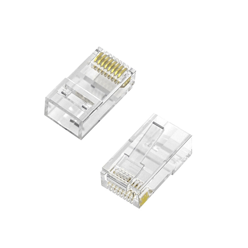 Aisens Pack 100 Connectors RJ45 8 Hilos CAT.6 AWG24