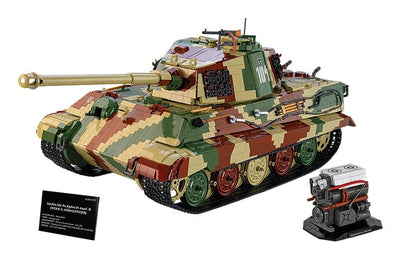 Cobi Tiger Ii King Tiger, Toy Construcción Escala 1:12 Cobi-2808 — image 1