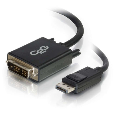 C2G Cable Adapter DisplayPort Male a DVI-d Single Link Male 2M, Black — image 1