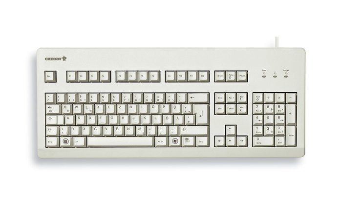 Cherry G80-3000 Keyboard USB Qwertz German Grey