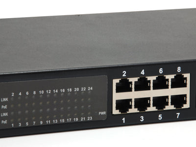 Levelone Switch 24X Ge GEP-2421W630 19 630W 24XPOE — image 1