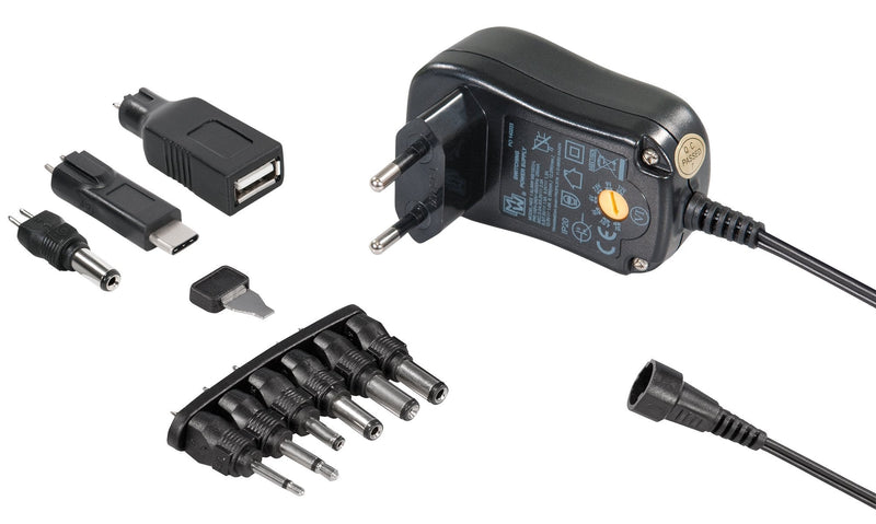 DC Einzelstecker + USB Type a Connector Female + USB Type-c Connector Male 1000 Ma