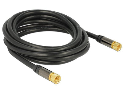 Delock Cable F Male F Male RG-6/U 3,0M — image 1