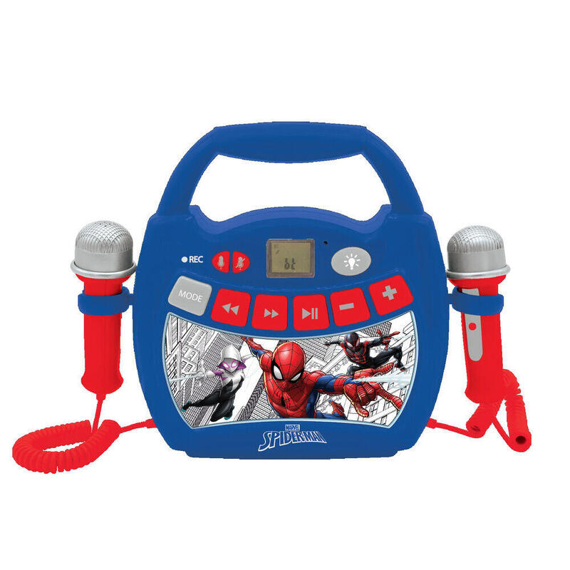Speaker Karaoke Bluetooth Spiderman Marvel