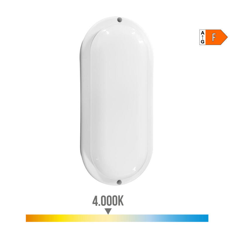 EDM Wall Light Oval LED With Sensor Motion 18W 1820LM 4.000K