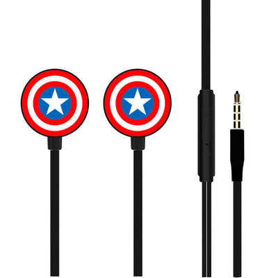 Headphones Capitan America Marvel — image 1
