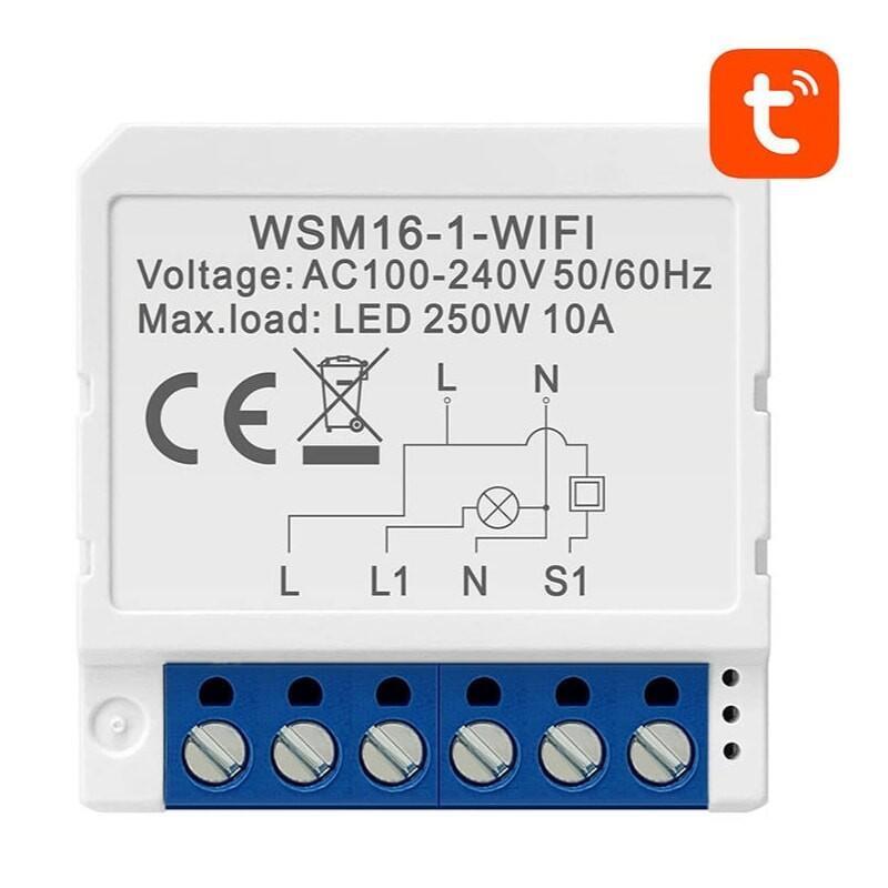 Avatto WSM16-W1 White - Switch Smart Wi-Fi