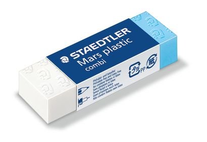 Staedtler Rubber Borrar Mars Plastic Combi