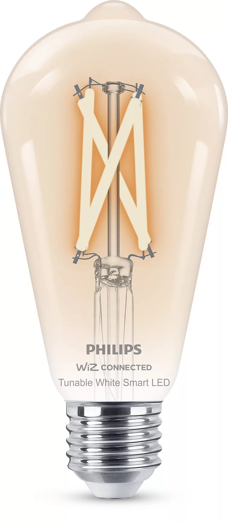 Philips Smart Bulb With Filamento Transparent 7W (equiv. 60W) ST64 E27