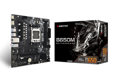 Biostar Motherboard B650MT B650,AM5,MATX, DDR5 — image 1