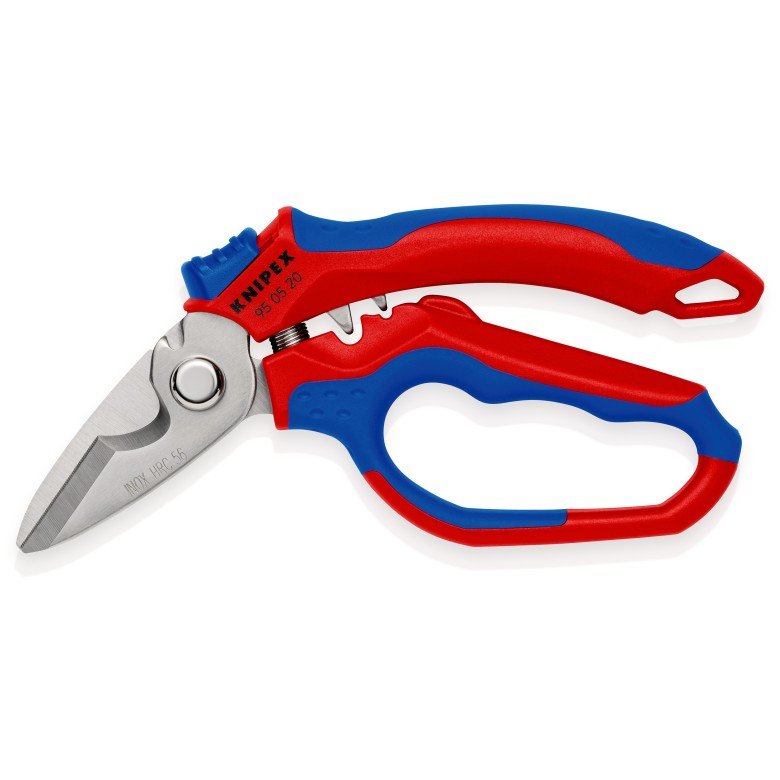 Knipex Scissors Eléctricas With Ángulo 95 05 20 Sb Red/Blue