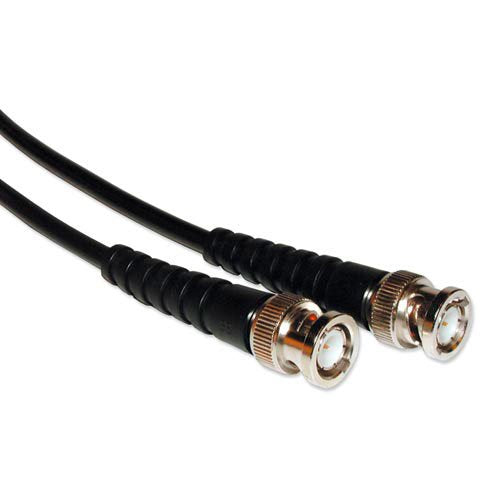 RG-58 Patch Cable Black 50 Ohm 10,00M